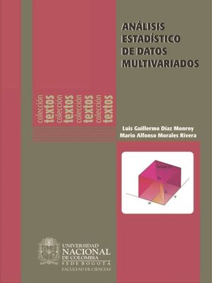 cover image of Análisis estadístico de datos multivariados